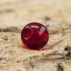 Glasp&auml;rla rund 4 mm, R&ouml;d (60st)