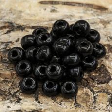 Seed Beads opak 5 mm, Svart (20g)