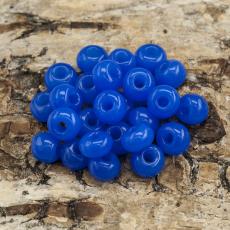 Seed Beads opak 5 mm, Koboltblå (20g)