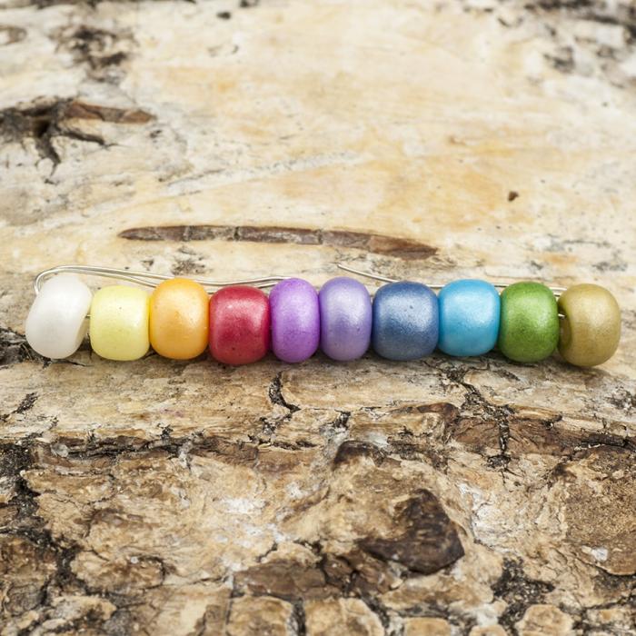 Seed Beads opak 5 mm, Pastellmix (20g)