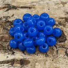 Seed Beads opak 5 mm, Koboltblå (20g)