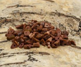 Guldsten Chip 2-5 mm, Rödbrun/Guld (4 gr)