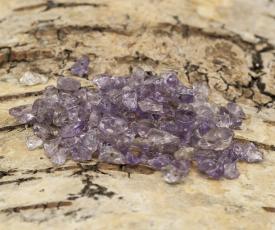 Ametist Chip 2-6 mm, Lila (ca 50st)