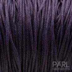 Vaxad bomullstråd 1 mm, Indigo (meter)