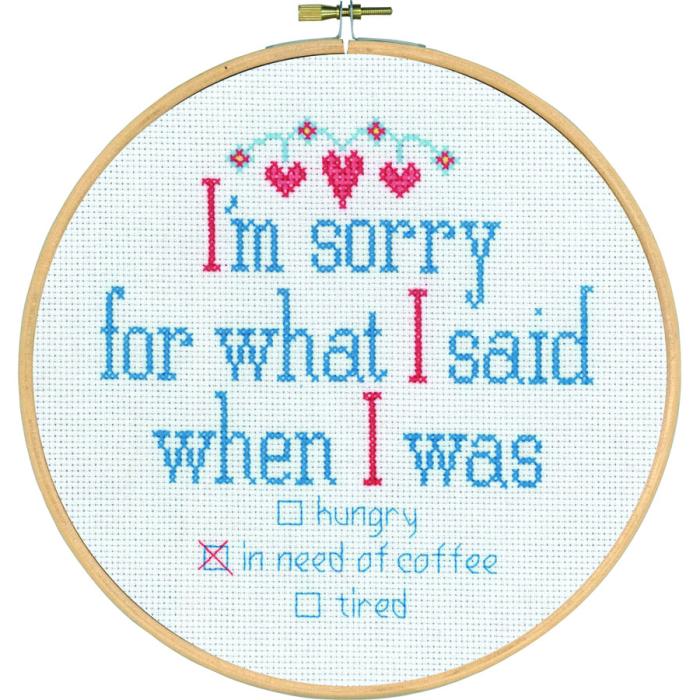 Citatbroderi - I'm sorry