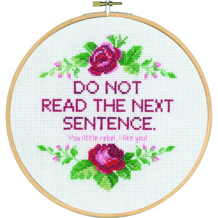 Citatbroderi - Do not read