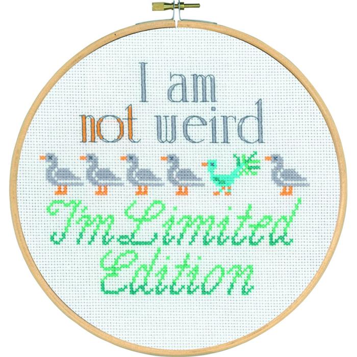 Citatbroderi - I'm not weird