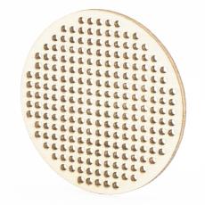 Träplatta för broderi rund 64x2mm (st)