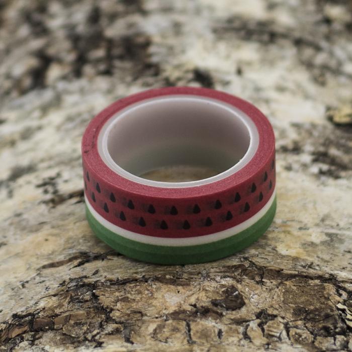Tejp vattenmelon 15 mm (st)
