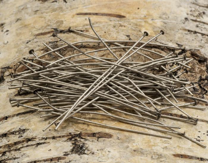Hattnål 63x0,8 mm, Metallfärg (50st)