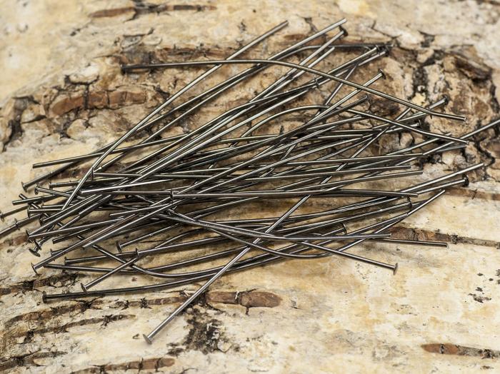 Hattnål 63x0,8 mm, Svart (50st)