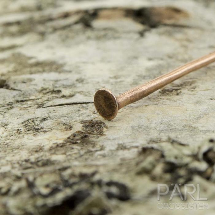 Hattnål 50x0,7 mm, Antikkoppar (50st)