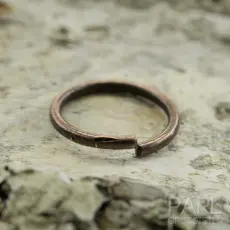 Ring öppningsbar 10 mm, Antikkoppar (25st)
