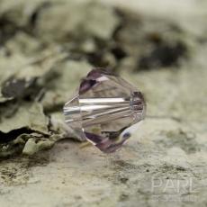 Swarovski bicone 6 mm, Ljus Ametist (4st)
