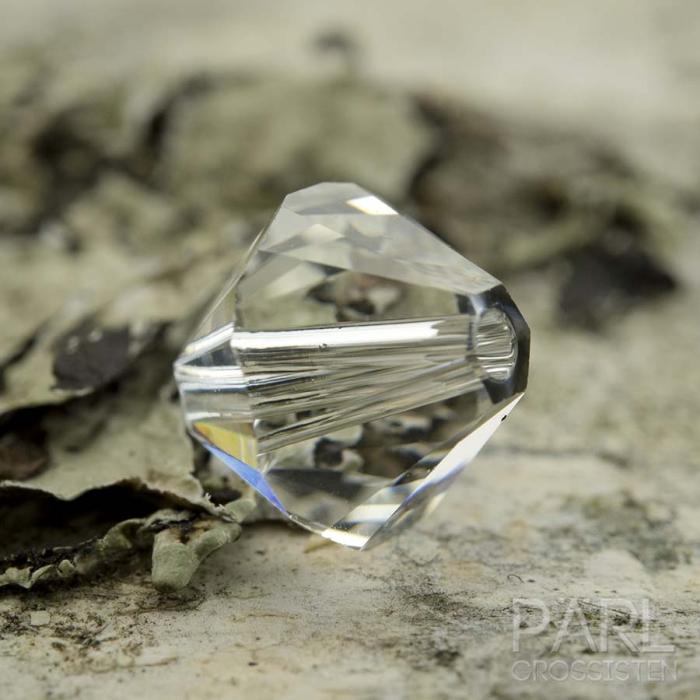 Swarovski bicone 8 mm, Crystal (2st)