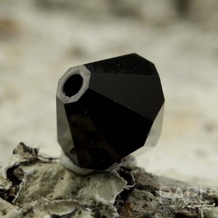 Swarovski bicone 8 mm, Jet (2st)