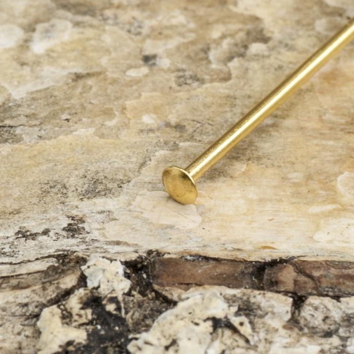 Hattnål 63x0,8 mm, Guldfärg (50st)