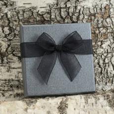 Presentask Armband 9x9 cm, Svart (st)