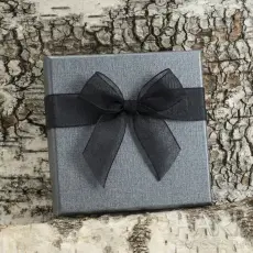 Presentask Armband 9x9 cm, Svart (st)