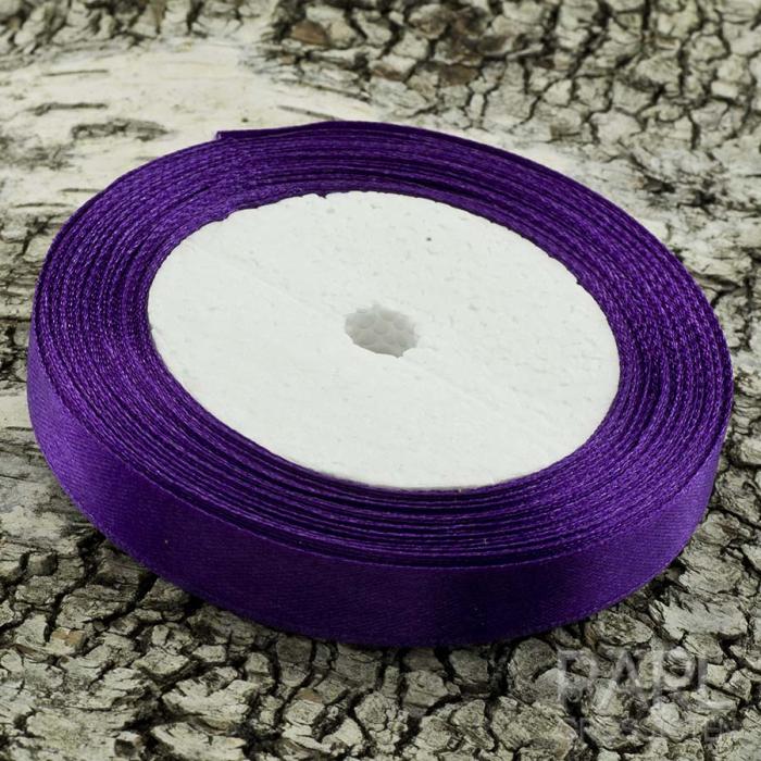 Satinband 12 mm, Lila (20m)