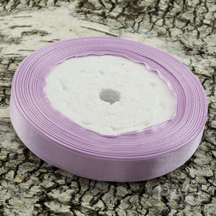 Satinband 12 mm, Ljuslila (20m)