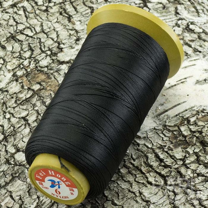 Nylontråd 0,3 mm, Svart (450 m)