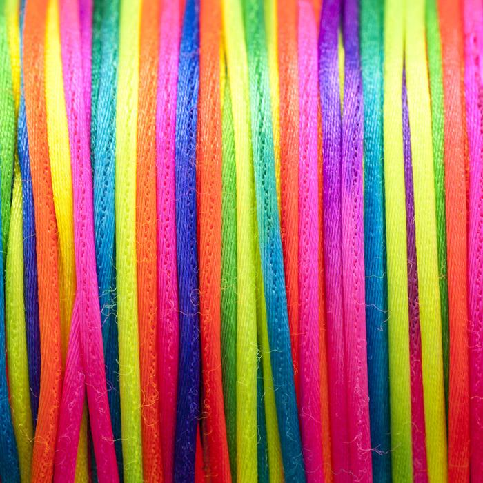 Nylontråd 1 mm, Multifärg (meter)