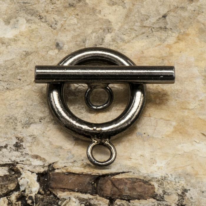 Stavlås 11x14 mm, Svart (5st)