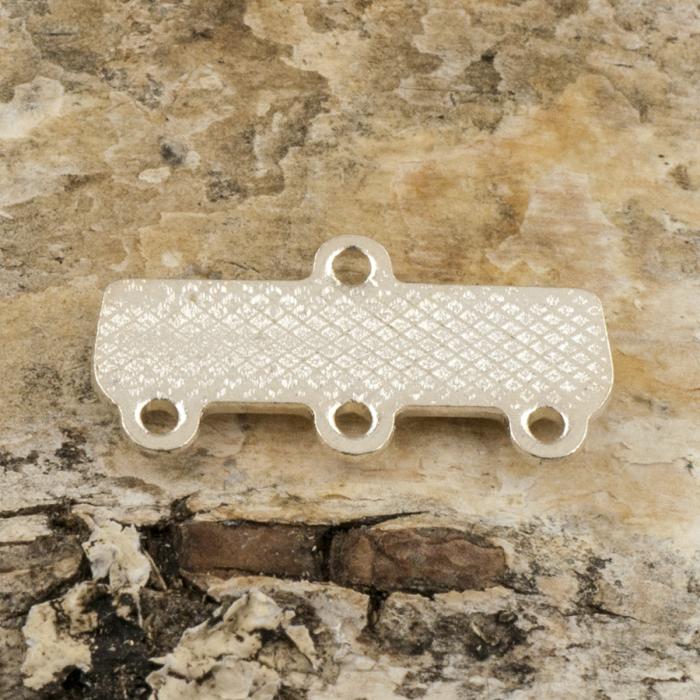 Connector Avslut 1-3 9x18 mm, Silverfärg (5st)