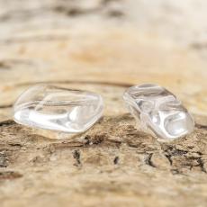 Glaspärla Fantasi 10x14 mm, Klar (10st)