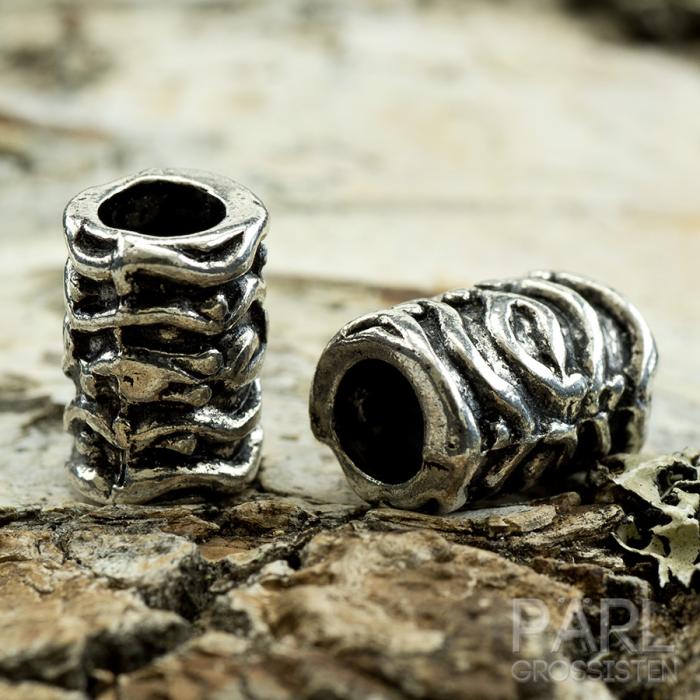 Mellandel Slinga 10x7 mm, Antiksilver (st)