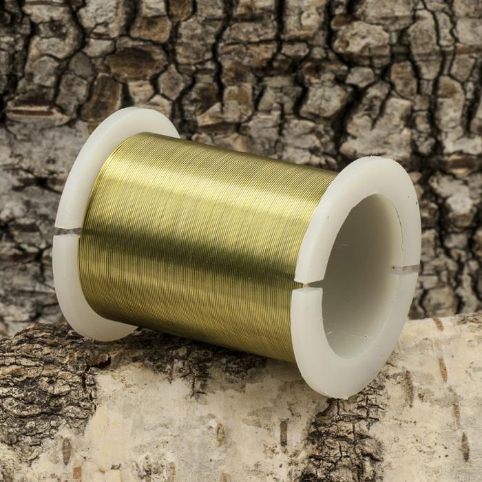 Koppartråd 0,25 mm, Guld (28 m)