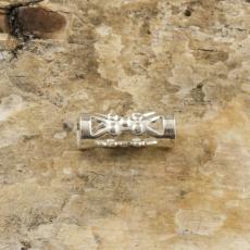 Mellandel Filigrantub 3x8 mm, Silverfärg (10st)