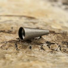 Pärlhållare Kon 5,5x12 mm, Metallfärg (10st)