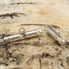 Bandavslut Knutgömma 3x18 mm, Silverfärg (10st)