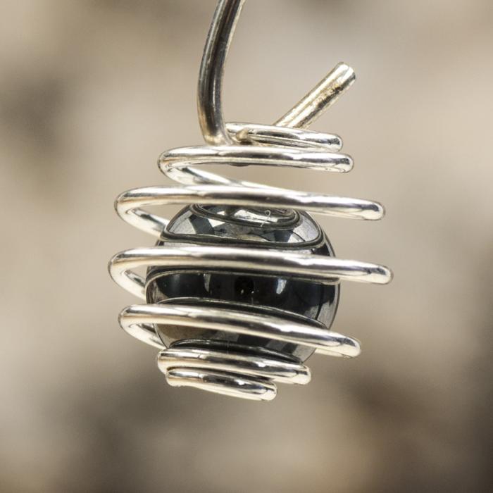 Pärlbur 10 mm, Silverfärg (5st)