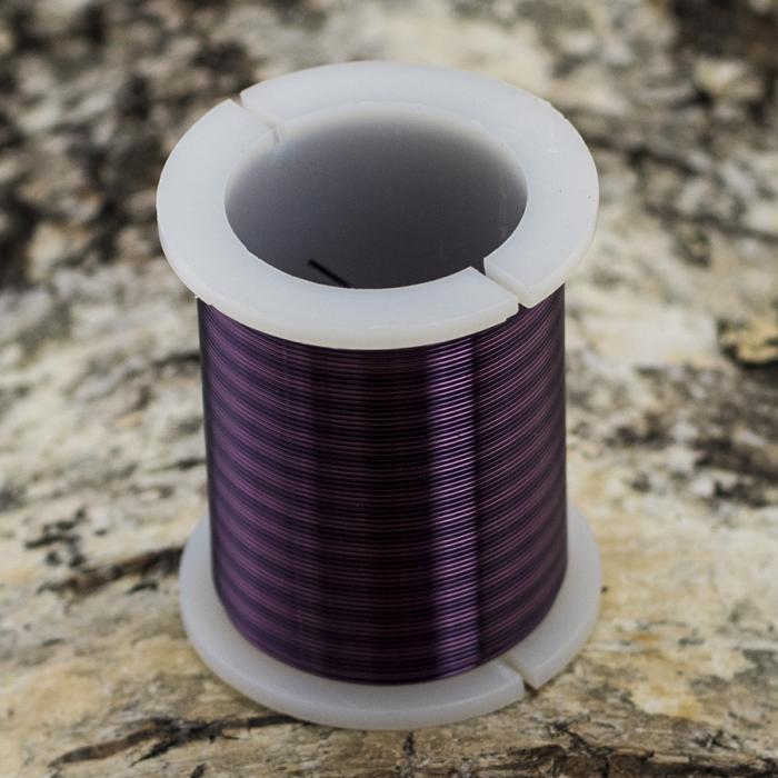 Koppartråd 0,45 mm, Lila (18 m)