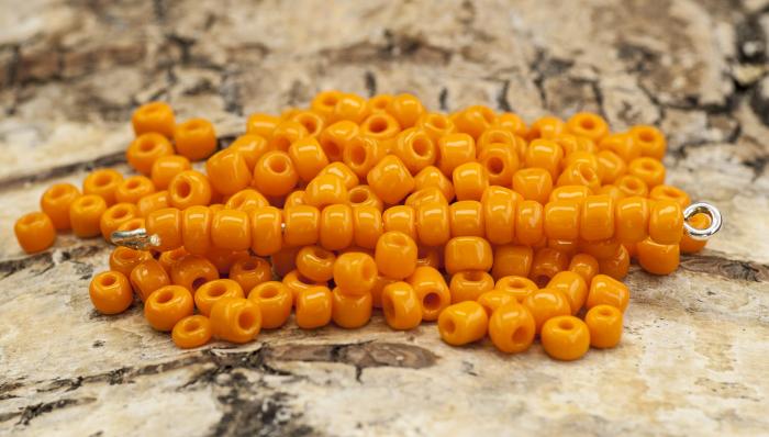 Seed Beads opak 3 mm, Orange (20g)