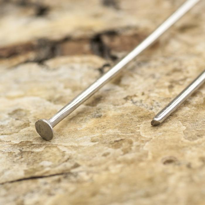 Hattnål i Rostfritt stål 50x0,7 mm (20st)