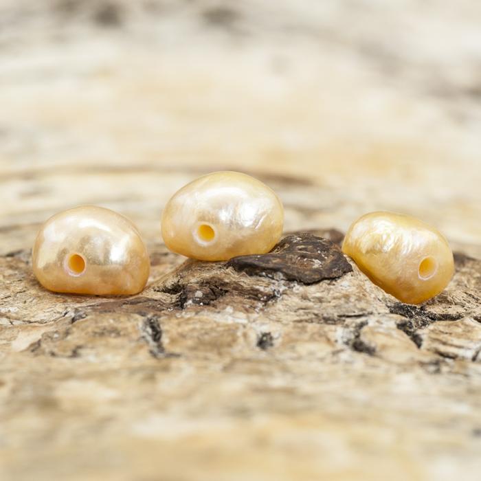 Sötvattenspärla 6 mm, Persika (20st)