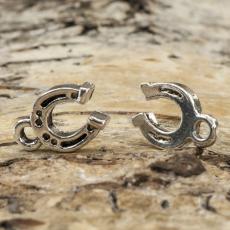 Hänge Hästsko 12x8 mm, Antiksilver (10st)