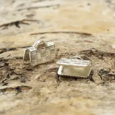 Bandavslut 7x10 mm, Silverfärg (10st)