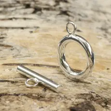 Stavlås 11x14 mm, Silverfärg (5st)