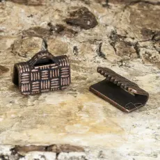 Bandavslut 7x10 mm, Antikkoppar (10st)