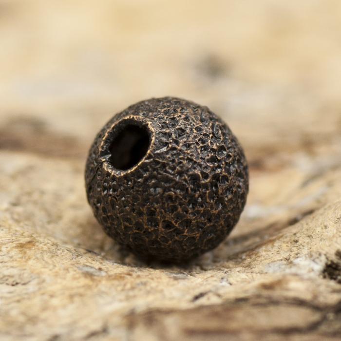 Stardustpärla metall 4 mm, Antikbrons (20st)