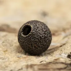 Stardustpärla metall 4 mm, Antikbrons (20st)