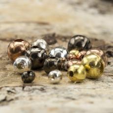 Metallpärla 3-6 mm, färgmix (50g)