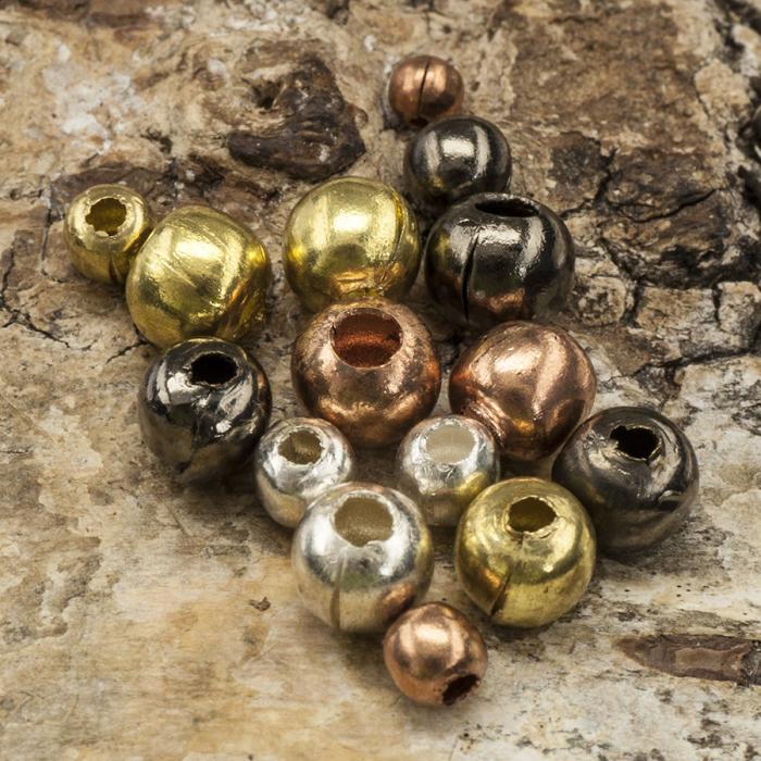 Metallpärla 3-6 mm, färgmix (50g)