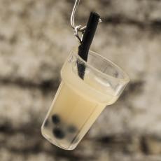 Berlock Bubble Tea 13x25 mm, Karamell (st)