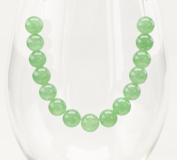 Pärla Malaysia jade 8 mm, Grön (5st)